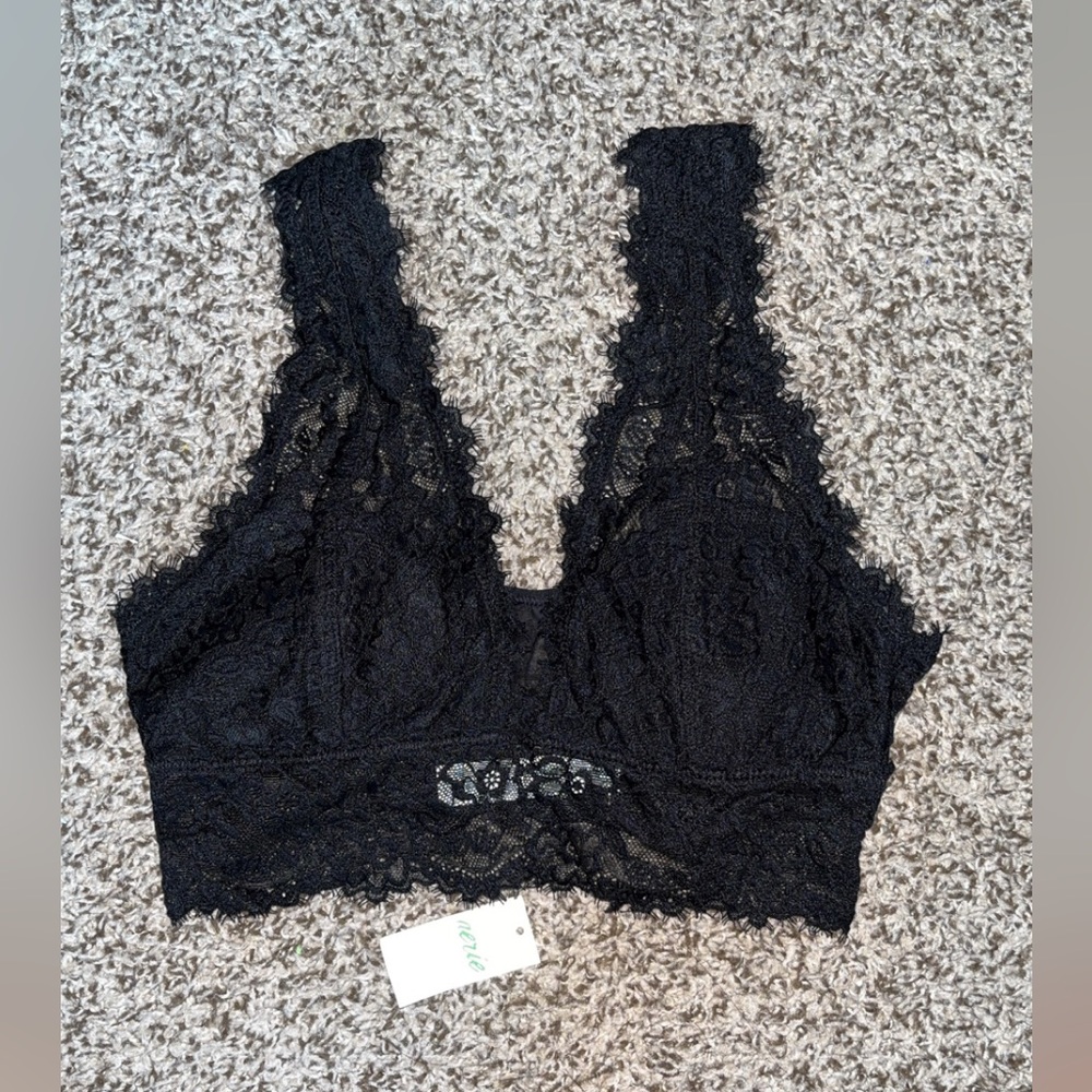 Aerie Black Lace Bralette